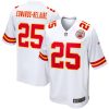 Kansas City Chiefs Clyde Edwards-Helaire Nike White NFL Game Jersey