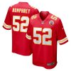 Kansas City Chiefs Creed Humphrey Nike Red NFL Game Jersey