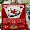 Kansas City Chiefs Est 1960 Quilt Blanket
