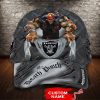 Las Vegas Raiders Custom Name Five Finger Death Punch Classic Cap