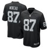 Las Vegas Raiders Foster Moreau Nike Black NFL Game Jersey