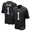 Las Vegas Raiders Tyree Wilson Nike Black NFL Game Jersey