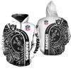 Las Vegas Raiders White Special Zip Up Hoodie