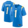 Los Angeles Chargers DeAndre Carter Nike Powder Blue NFL Game Jersey