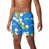 Los Angeles Chargers Floral Men Beach Shorts