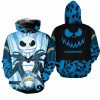 Los Angeles Chargers Jack Skellington Pullover Hoodie V4