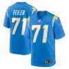 Los Angeles Chargers Matt Feiler Nike Powder Blue NFL Game Jersey