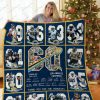 Los Angeles Chargers Navy Blue Legends Quilt Blanket