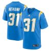 Los Angeles Chargers Nick Niemann Nike Powder Blue NFL Game Jersey