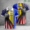 Los Angeles Rams Aloha Pride Summer Polo Shirt