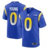 Los Angeles Rams Byron Young Nike Royal NFL Game Jersey