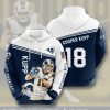 Los Angeles Rams Cooper Kupp Blue White Pullover Hoodie