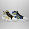 Los Angeles Rams Custom Mix Sneakers High Top Shoes