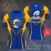 Los Angeles Rams Custom Name Champions T-Shirt