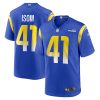 Los Angeles Rams Dan Isom Nike Royal NFL Game Jersey