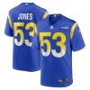 Los Angeles Rams Ernest Jones Nike Royal NFL Game Jersey
