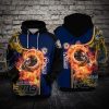 Los Angeles Rams Fire Logo Special Pullover Hoodie