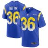 Los Angeles Rams Jerome Bettis Nike Royal Retired NFL Game Jersey