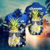 Los Angeles Rams Pineapple Design New Trending Hawaiian Shirt