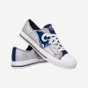 Los Angeles Rams Silver Glitter Edition Low Top Shoes