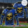 Los Angeles Rams Skull Lover Pullover Hoodie