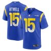 Los Angeles Rams Tutu Atwell Nike Royal NFL Game Jersey