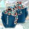 Miami Dolphins Aqua Orange Camo Pullover Hoodie
