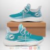 Miami Dolphins Aqua White Reze Sneakers
