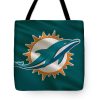 Miami Dolphins Logo Tote Bag