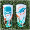Miami Dolphins Logo Tumbler