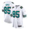 Miami Dolphins Mark Duper Nike White Retired NFL Game Jersey