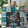 Miami Dolphins Quilt Blanket V6
