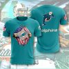 Miami Dolphins Tearing Open Logo T-Shirt