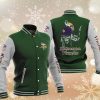 Minnesota Vikings Green Grey Iron Maiden Baseball Jacket