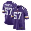 Minnesota Vikings Ryan Connelly Nike Purple NFL Game Jersey