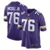 Minnesota Vikings T.Y. McGill Jr. Nike Purple NFL Game Jersey