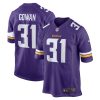 Minnesota Vikings Tay Gowan Nike Purple NFL Game Jersey
