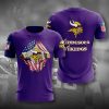 Minnesota Vikings Tearing Open Logo T-Shirt