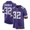 Minnesota Vikings Ty Chandler Nike Purple NFL Game Jersey