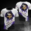 Minnesota Vikings White Purle T-Shirt