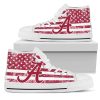 Alabama Crimson Tide High Top Shoes