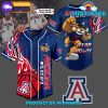 Arizona Wildcats Custom Name Bear Down Baseball Jersey