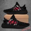 Arkansas Razorbacks Black Design Yeezy Boost Sneakers