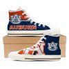 Auburn Tigers Big Logo High Top Shoes