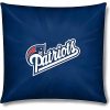 New England Patriots Blue Square Pillow Case