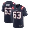 New England Patriots Chasen Hines Nike Navy NFL Game Jersey