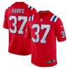 New England Patriots Damien Harris Nike Red Alternate NFL Game Jersey