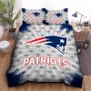 New England Patriots Grey Navy Bedding Set