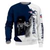 New England Patriots Iron Maiden Halloween Sweatshirt
