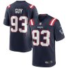 New England Patriots Lawrence Guy Nike Navy NFL Game Jersey